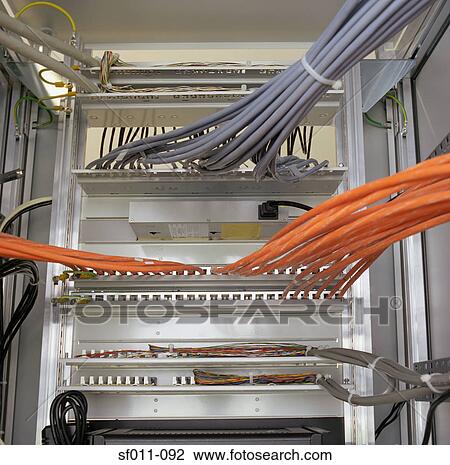 Stock Image - Network server. Fotosearch