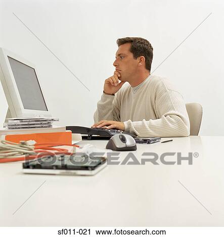 Office worker View Large Photo Image Stock Image - Office worker. Fotosearch