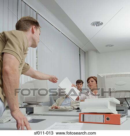 People working in office View Large Photo Image Stock Image - People working in office. Fotosearch