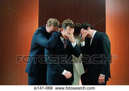 Stock Photo - Bad news for executives. Fotosearch