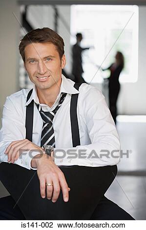 Confident businessman View Large Photo Image Stock Image - Confident businessman. Fotosearch