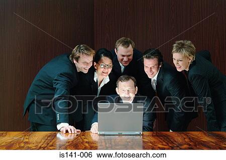 Stock Photograph - Group of business executives. Fotosearch