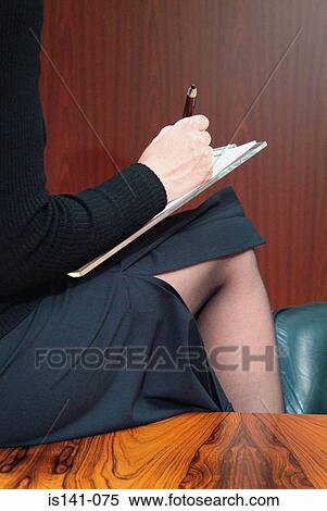 Secretary taking notes View Large Photo Image Stock Photography - Secretary taking notes. Fotosearch