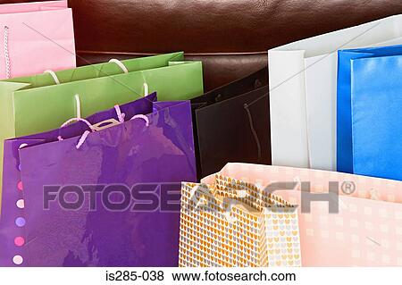 Shopping bags View Large Photo Image Stock Photo - Shopping bags. Fotosearch