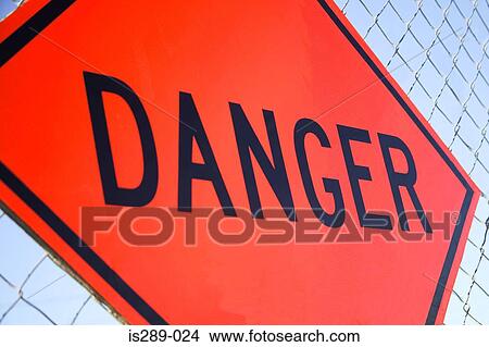 Danger sign View Large Photo Image Picture - Danger sign. Fotosearch
