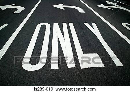 Road markings View Large Photo Image Stock Photo - Road markings. Fotosearch