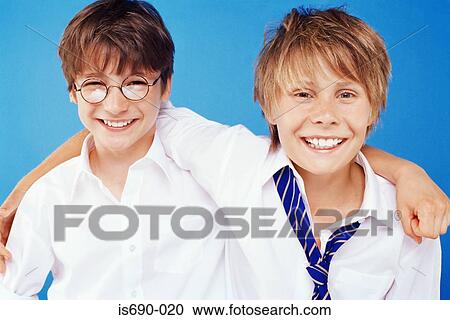 Stock Image - Best friends. Fotosearch
