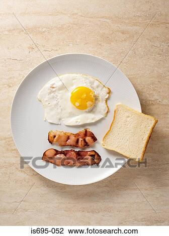 Stock Image - English breakfast on table. Fotosearch