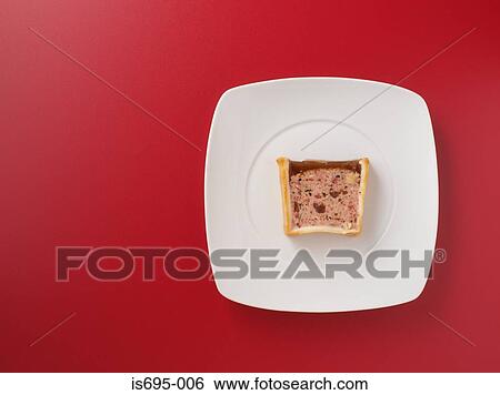 Pate on a plate View Large Photo Image Stock Photograph - Pate on a plate. Fotosearch