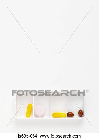 Pills in a box View Large Photo Image Picture - Pills in a box. Fotosearch