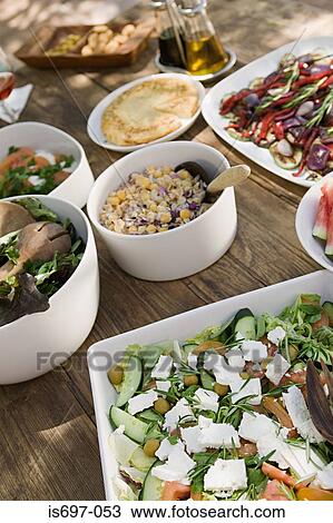 Stock Image - Mediterranean food. Fotosearch