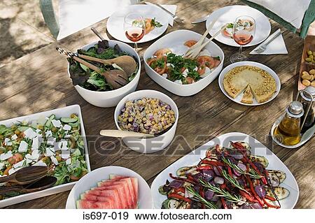 Mediterranean food View Large Photo Image Stock Photo - Mediterranean food. Fotosearch