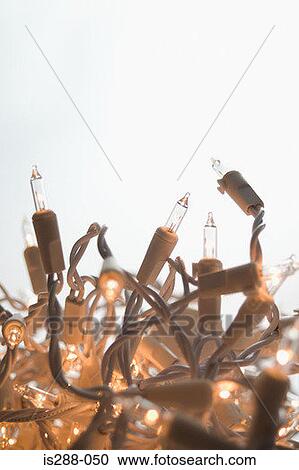 Stock Image - Christmas lights. Fotosearch