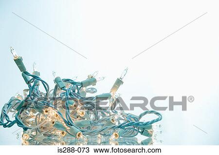 Stock Image - Christmas lights. Fotosearch