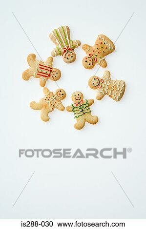 Gingerbread men in a circle View Large Photo Image Stock Image - Gingerbread men in a circle. Fotosearch