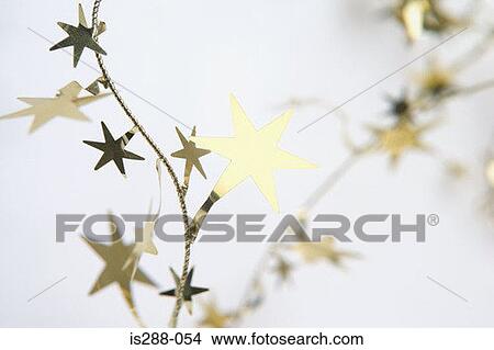 Golden christmas decoration View Large Photo Image Picture - Golden christmas decoration. Fotosearch