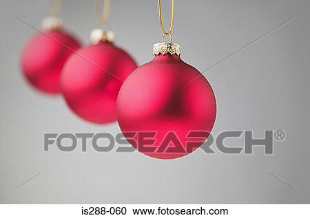 Three baubles View Large Photo Image Stock Image - Three baubles. Fotosearch