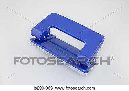 Blue hole puncher View Large Photo Image Stock Image - Blue hole puncher. Fotosearch