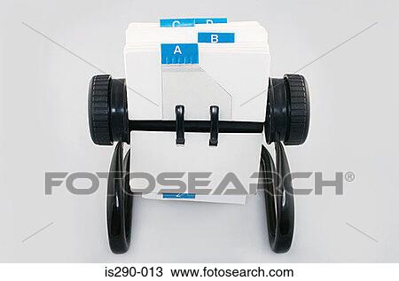 Rotary card file View Large Photo Image Stock Image - Rotary card file. Fotosearch