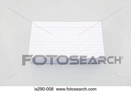 Stack of index cards View Large Photo Image Stock Photo - Stack of index cards. Fotosearch