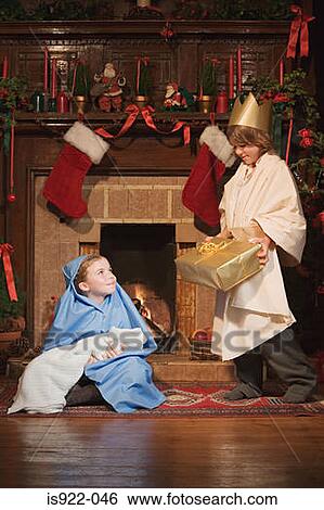 Children dressed as nativity characters View Large Photo Image Stock Photograph - Children dressed as nativity characters. Fotosearch