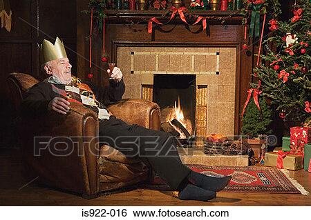 Man drinking sherry at christmas View Large Photo Image Stock Photograph - Man drinking sherry at christmas. Fotosearch