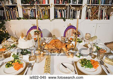 Place settings for christmas dinner View Large Photo Image Stock Photography - Place settings for christmas dinner. Fotosearch