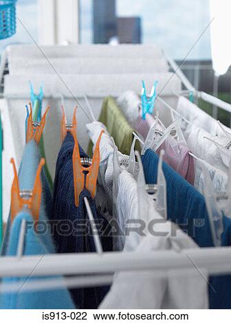 Laundry drying View Large Photo Image Stock Image - Laundry drying. Fotosearch