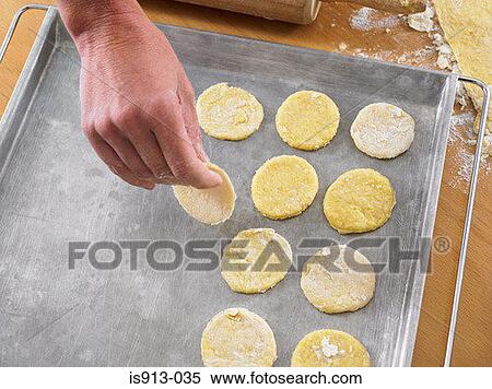 Making biscuits View Large Photo Image Stock Photography - Making biscuits. Fotosearch