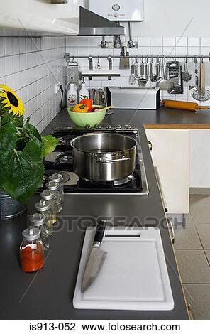Tidy kitchen View Large Photo Image Stock Image - Tidy kitchen. Fotosearch