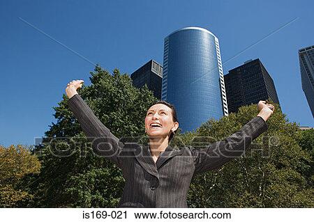 Businesswoman celebrating View Large Photo Image Stock Image - Businesswoman celebrating. Fotosearch
