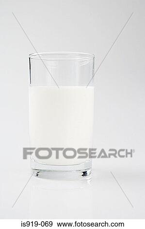 Stock Photo - A glass of milk. Fotosearch