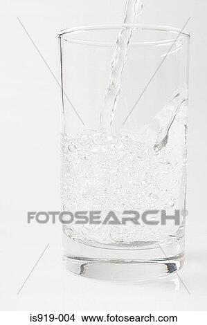 A glass of mineral water View Large Photo Image Picture - A glass of mineral water. Fotosearch