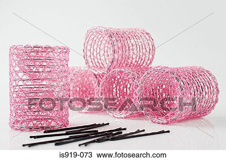 Hair rollers and hairgrips View Large Photo Image Stock Image - Hair rollers and hairgrips. Fotosearch