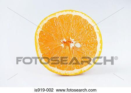 Half an orange View Large Photo Image Stock Image - Half an orange. Fotosearch