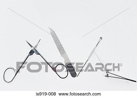 Manicure items View Large Photo Image Stock Photo - Manicure items. Fotosearch