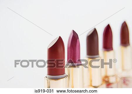 Red lipsticks View Large Photo Image Stock Image - Red lipsticks. Fotosearch