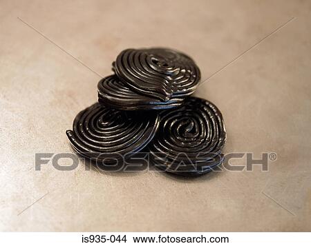 Rolls of liquorice View Large Photo Image Picture - Rolls of liquorice. Fotosearch