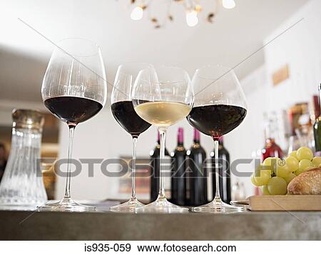Wine glasses View Large Photo Image Stock Photo - Wine glasses. Fotosearch