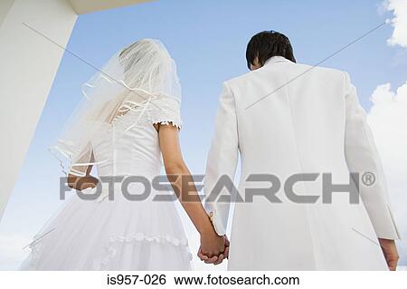 Bride and groom View Large Photo Image Stock Photograph - Bride and groom. Fotosearch