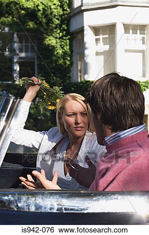 Couple arguing in car View Large Photo Image Stock Photograph - Couple arguing in car. Fotosearch