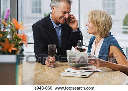 Couple on a city break View Large Photo Image Stock Image - Couple on a city break. Fotosearch