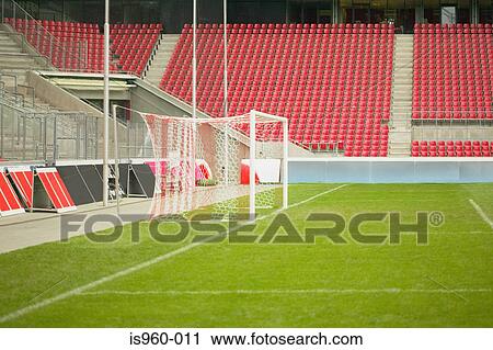 Empty football stadium View Large Photo Image Stock Image - Empty football stadium. Fotosearch