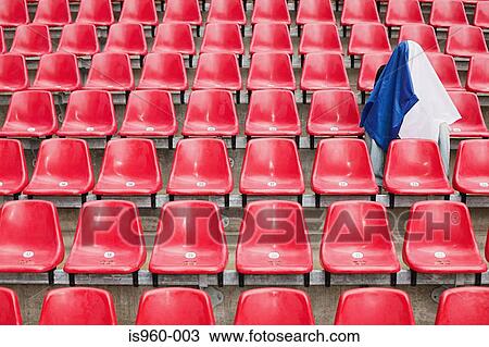 Fan alone and under flag View Large Photo Image Stock Image - Fan alone and under flag. Fotosearch