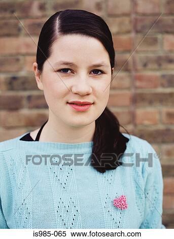 Portrait of a teenage girl View Large Photo Image Stock Photography - Portrait of a teenage girl. Fotosearch