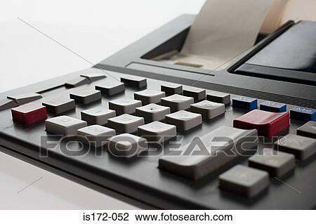 Stock Image - Accounting calculator. Fotosearch