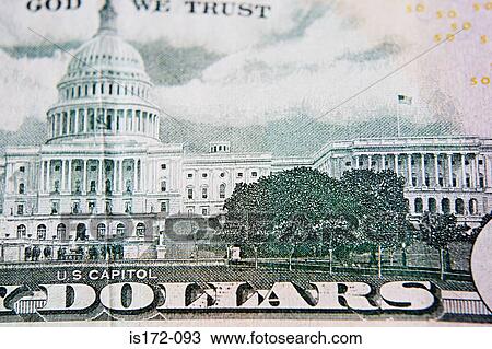 Capitol building on a fifty dollar bill View Large Photo Image Stock Image - Capitol building on a fifty dollar bill. Fotosearch