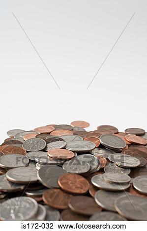 Stock Image - Coins. Fotosearch