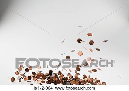 Falling coins View Large Photo Image Picture - Falling coins. Fotosearch