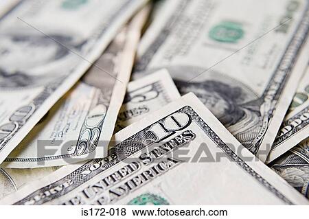 Pile of dollar bills View Large Photo Image Stock Photo - Pile of dollar bills. Fotosearch